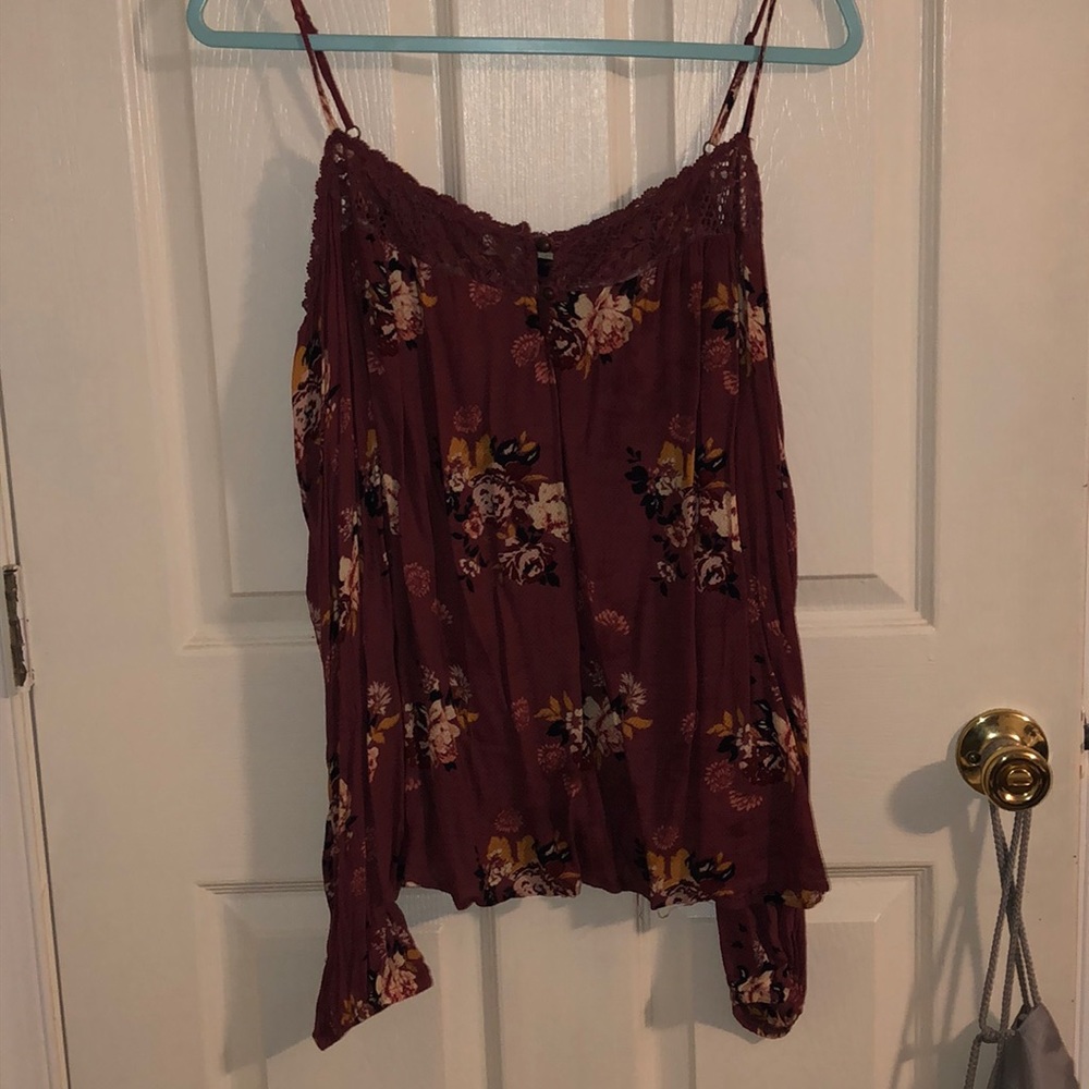 Flowey Floral Off the Shoulder Top